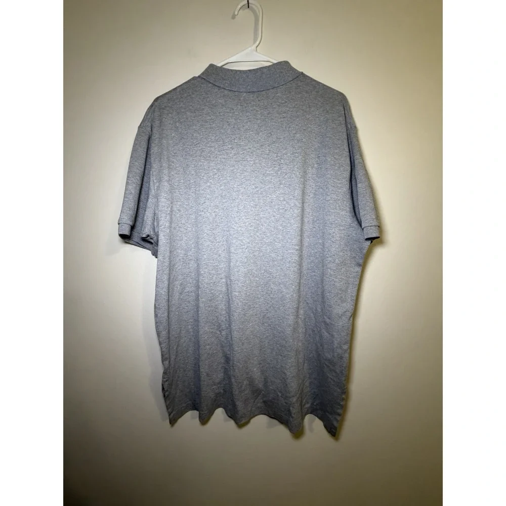 Ralph Lauren Polo Large Classic Fit Gray Polo Shirt‎ with Black Pony Men's Large